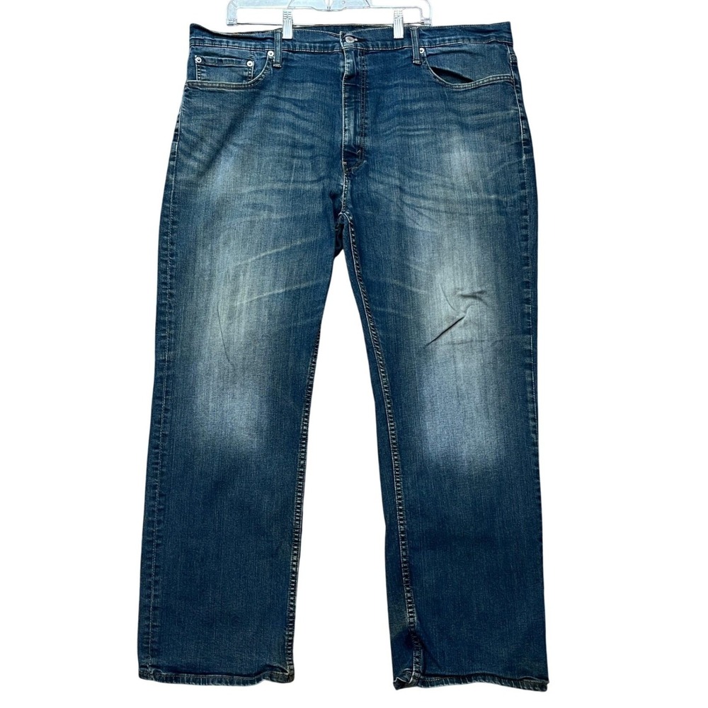 Levi's 559 Relaxed Straight Jeans Mens 44x32 Medium Wash Denim 5 Pocket Twill